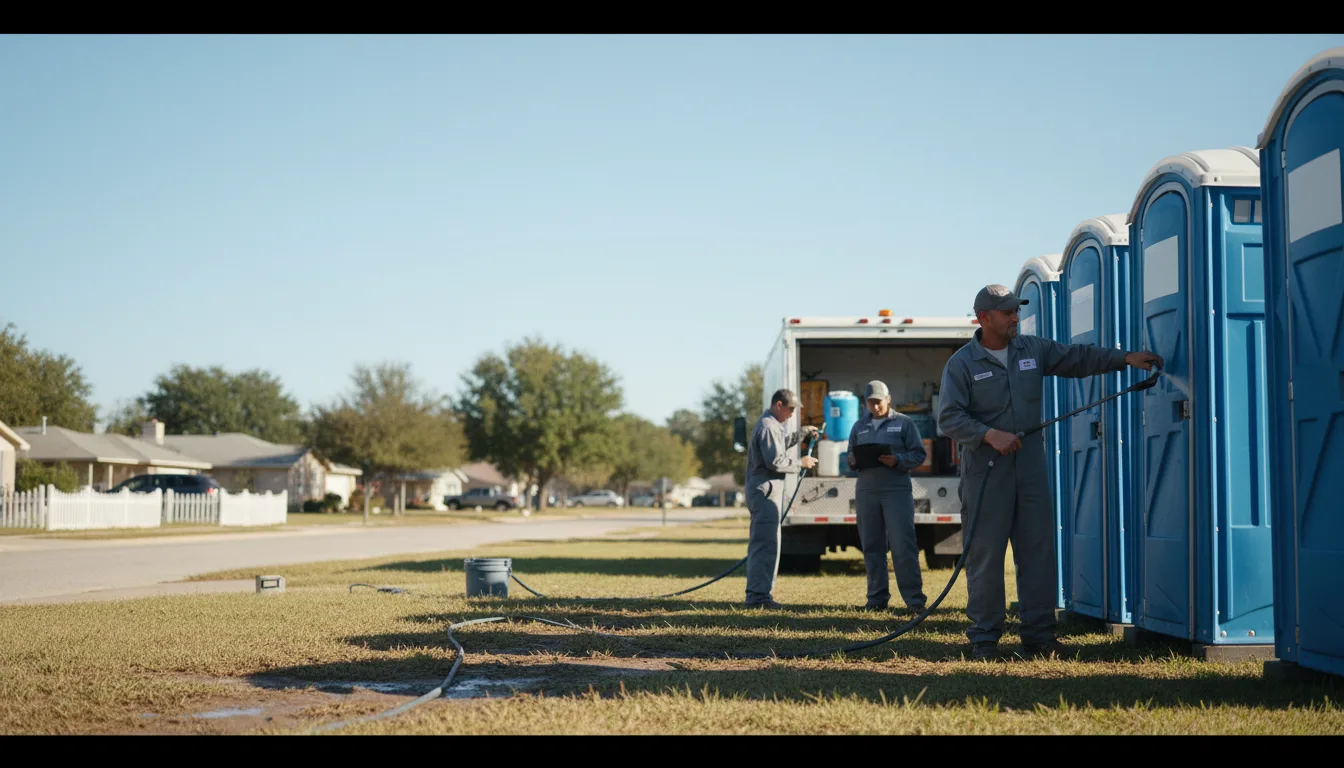 Long-Term Portable Toilet Rental in Erath, LA near me